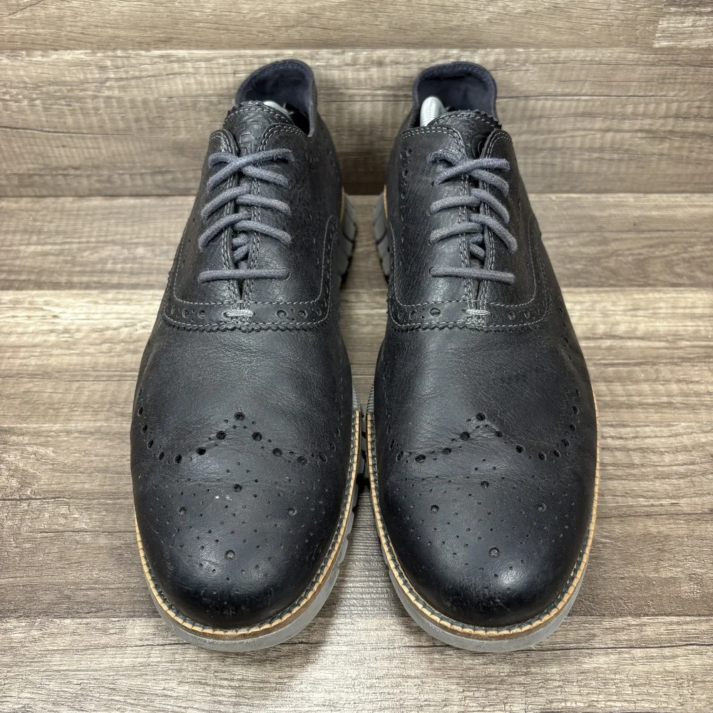 Cole Haan Zerogrand Leather Black Mens US Size 12 C25005 Sneakers